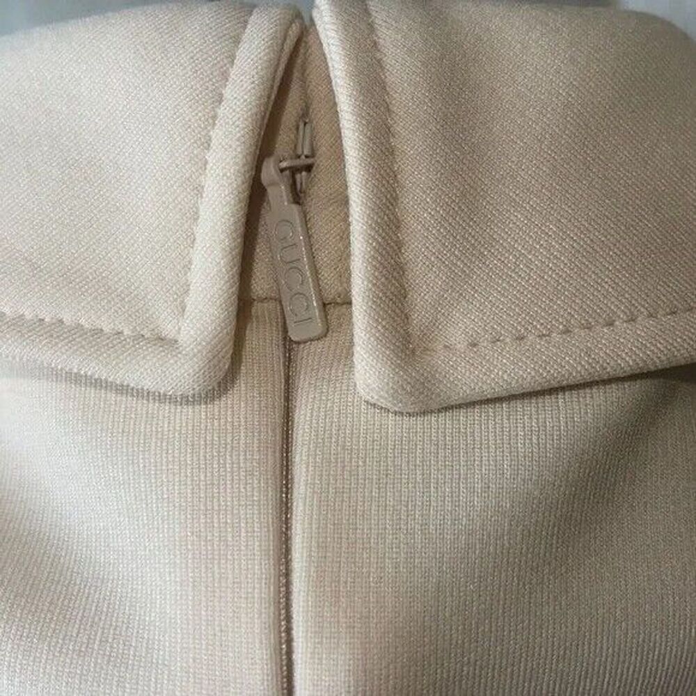 NWT. $3600 GUCCI Floral-appliquéd cady mini dress XXS - Picture 14 of 16